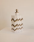 Ceramic Zig Zag Table Lamp