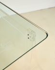 Vintage Glass and Lucite Desk