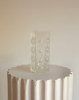 Vintage Dartington Glass "Nipple" Vase by Frank Thrower (FT95)