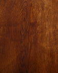 Brutalist Chain Iron and Oak Top Coffee Table
