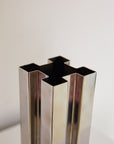 Stainless Steel Geometric Vase