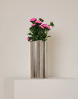 Stainless Steel Geometric Vase