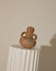Pre-Columbian Style Anthropomorphic Terracotta Effigy Vessel