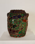 French Pique Assiette Vase