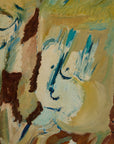 Mid-Century Expressionist Oil Painting