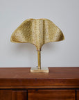 Pair of Ginko Leaf Style Table Lamps