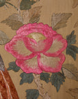 Vintage Chinese Silk Peacock Tapestry