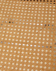Chrome and Rattan Dining Chairs