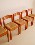 Orange Carimate Style Chairs