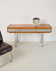Chrome Leg Console Table