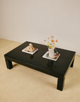 Green Lacquered Coffee Table