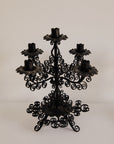 Pair of Iron Candelabras
