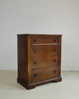 Solid Oak Jacobean Style Chest of Drawers