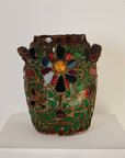 French Pique Assiette Vase