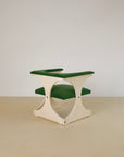 Green Velvet Space Age Armchair