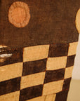 Mid Century African Patchwork Fabric Table Lamp