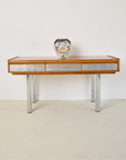 Chrome Leg Console Table