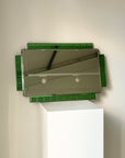 Mint Green Art Deco Mirror