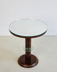 Mirrored Top Deco Side Table