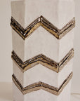 Ceramic Zig Zag Table Lamp