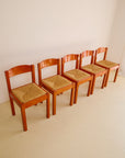 Orange Carimate Style Chairs