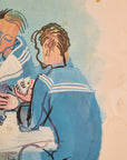 Sailors Lithograph by Raoul Duffy