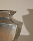 XL Hand Cast Aluminium Vase