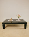 Green Lacquered Coffee Table