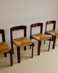Set of x4 Dining Chairs by Giovanni Michelucci (1891 - 1990)
