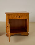 Burl Bedside Tables