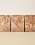Stucco Tryptic by C. Foulche