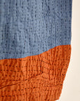Vintage Reversible Kantha Quilt