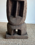 Large Monoxyl Sculpture In Burntwood by Jules Laressant