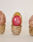 Set of x4 Marble Eggs and Cups