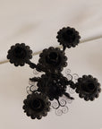 Pair of Iron Candelabras