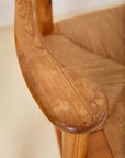 Set of 4 Rainer Daumiller Dining Chairs in Pine and Papercord, 1970s