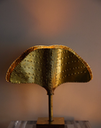 Pair of Ginko Leaf Style Table Lamps