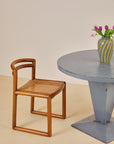 Italian Curved Back Cane Chairs