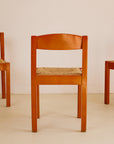 Orange Carimate Style Chairs