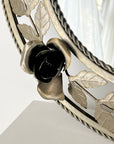 Metal Rose Mirror