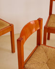 Orange Carimate Style Chairs