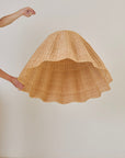 XL Wavy Scallop Lampshade
