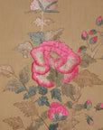 Vintage Chinese Silk Peacock Tapestry