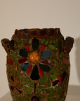 French Pique Assiette Vase