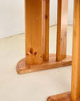 Extendable Rainer Daumiller Pine Dining Table