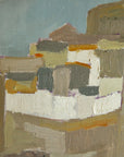 “Morella”, Oil on canvas, signed Eyvind Y Petersen, dated 1971.