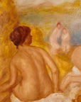 Three Bathers Playing With Crab