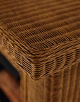 Wicker Fireplace Surround