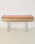 Chrome Leg Console Table