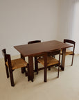 Set of x4 Dining Chairs by Giovanni Michelucci (1891 - 1990)